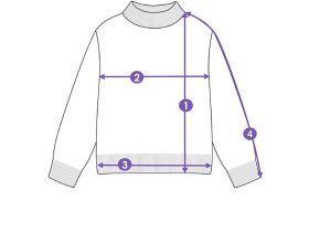 Джемпер детский трикотажный для девочек