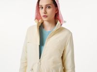 Женская утеплённая куртка-парка Lacoste с эластичным поясом