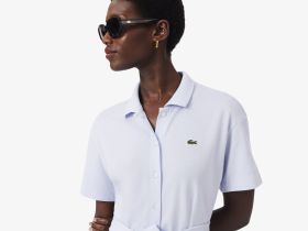 Женское платье Lacoste из хлопка