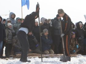 На соревнованиях отцов и сыновей победу одержала семья из Таттинского района Якутии