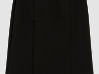 Юбка миди на молнии с разрезами