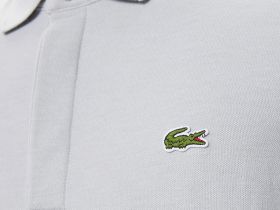 Мужское поло Lacoste приталенного кроя