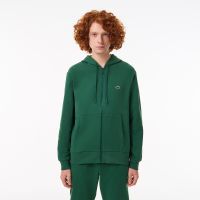 Мужская флисовая толстовка Lacoste на молнии