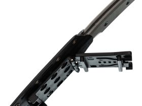 Туристический нож Mr.Blade Hellcat Covert, сталь AUS-8, рукоять G10, серый