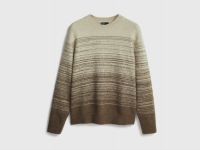 Джемпер с эффектом градиента, Коричневый