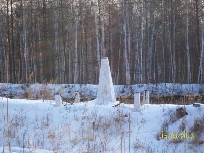 Обелиск на месте боя партизан с японскими интервентами