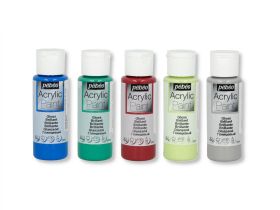 Акрил для декора Pebeo "Acrylic Paint" 59 мл, глянцевый, белый