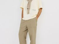 Брюки из канваса, Бежевый