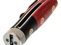 Складной нож Reptilian "Лесовик-02", сталь D2, рукоять G10, Limited Edition, красный