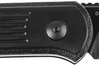 Выкидной складной нож Boker Alluvial All Black, сталь D2, рукоять авиационный алюминий