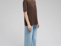 Футболка свободного кроя из хлопка