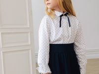 Блузка с длинным рукавом для девочки