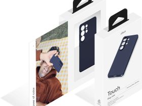 Чехол uBear Touch Mag Case для Galaxy S26 Ultra темно-синий
