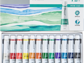 Набор акварели Dmast 12 туб по 12 мл в картонной упаковке