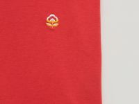 Футболка из хлопка с отделкой