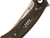 Складной нож Reate PL-7 сатин, сталь Nitro-V, рукоять микарта, черный