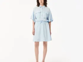 Женское платье Lacoste из эластичного хлопка