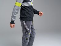 Брюки текстильные джинсовые для мальчиков