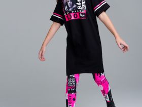 Брюки трикотажные для девочек (легинсы)