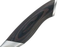 Нож кухонный для овощей Okroshka Truffle 9.5 см, сталь 9cr18mov, рукоять Pakka Wood