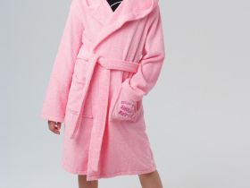 Халат текстильный для девочек