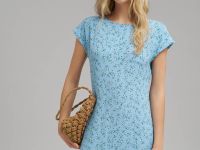 Шифоновое платье миди с цветочным принтом