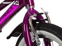 Детский велосипед Novatrack Novara 16, год 2022, цвет Оранжевый