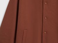 Куртка с воротником поло, Оранжевый