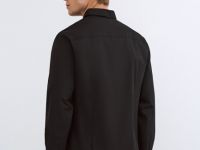 Базовая рубашка Slim, Черный