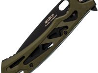 Складной нож НОКС Майор, сталь VG10, армейский нож, рукоять G10 олива