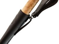 Туристический нож Ханты-Манси, сталь Х12МФ, рукоять карельская береза