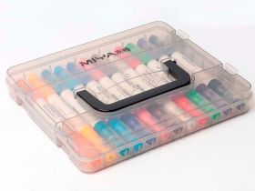 Набор маркеры для скетчинга акриловые HIMI "MIYA BOX" 12 цветов, двойная головка