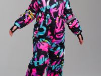 Комбинезон текстильный с полиуретановым покрытием для девочек