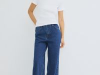 Футболка в рубчик, Белый