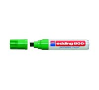 Маркер перманентный Edding "800" 4-12 мм с квадратным наконечником, зеленый