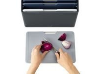 Joseph Joseph Набор разделочных досок, 7,5 х 22,2 х 32 см, графит Folio Regular Joseph Joseph