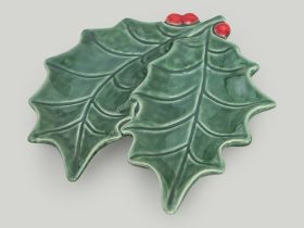 Блюдо Зеленый лист/Foglia Verde II