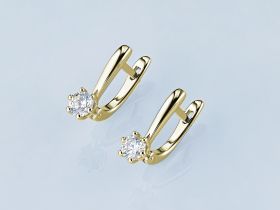 Серьги из желтого золота э0312сг04220753