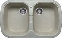 Мойка BRILLE 2B 800*500 GRAY