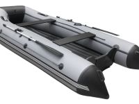 Лодка ПВХ ORCA 340 НДНД серый/черный