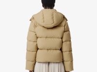 Женская короткая куртка Lacoste с капюшоном