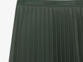 Женская плиссированная юбка Lacoste