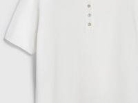 Джемпер с коротким рукавом, Белый