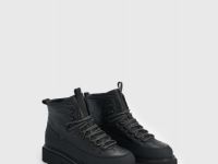 Ботинки из натуральной кожи, Черный