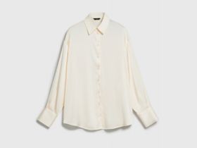 Блузка из сатина, Желтый