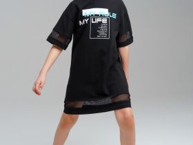 Платье трикотажное для девочек