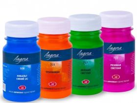 Акрил "Ладога" 100 мл Сиена жженая