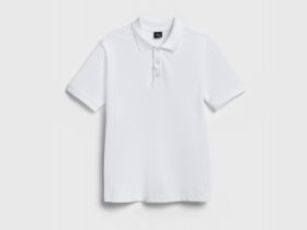 Поло для мальчиков, Белый