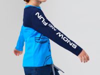 Фуфайка трикотажная для мальчиков (футболка с длинными рукавами)