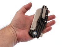 Складной нож Kizer C01C XL, сталь 154CM, рукоять carbon